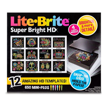 Lite Brite Super Brite HD 885561023237
