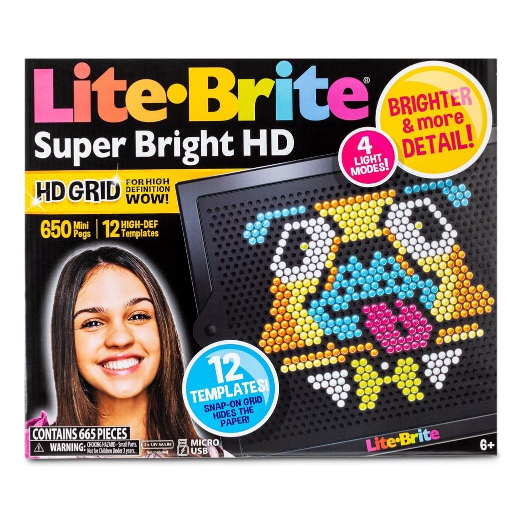Lite Brite Super Brite HD 885561023237