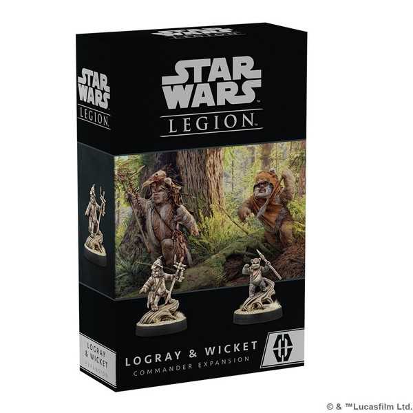 Logray & Wicket Commander Expansion: Star Wars Legion 841333122140