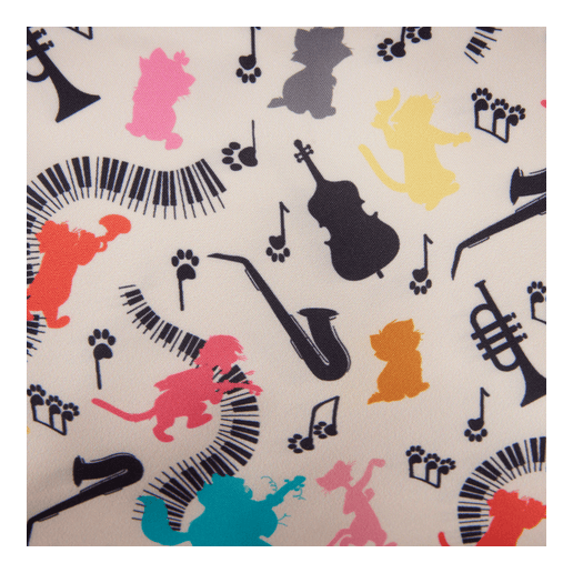 Loungefly - Aristocats Piano Crossbody Bag