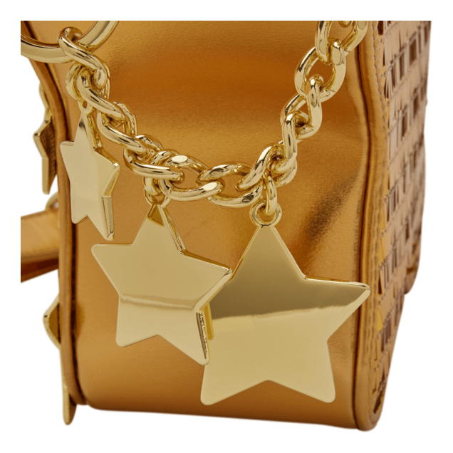 Loungefly - Figural Gold Stars Seq. Cross. Bag 671803568419