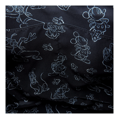 Loungefly - Minnie Sketched Convert BP/Tote