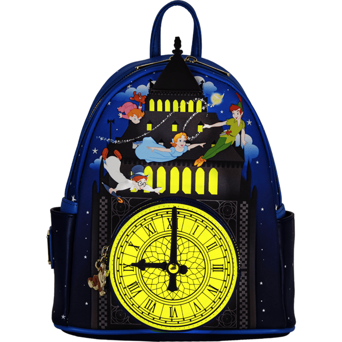 Loungefly - Peter Pan Glow Clock Mini Backpack