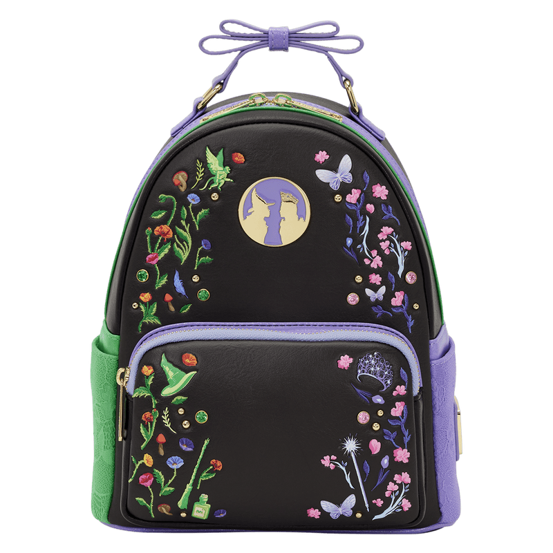 Loungefly - Wicked Glinda & Elphaba Floral & Lace Mini Backpack 671803580275