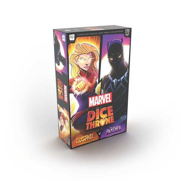 Marvel Dice Throne - Captain Marvel vs Black Panther 700304156051