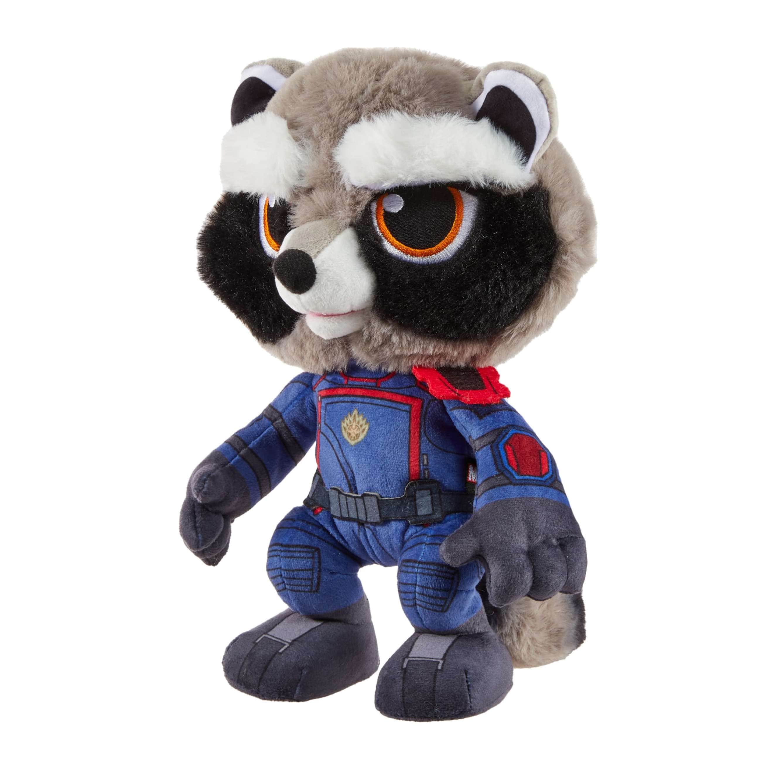 Marvel Guardians of the Galaxy Rocket Plush with Sounds and Facial Expressions
