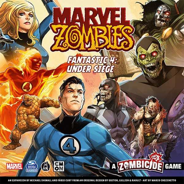 Marvel Zombies: Fantastic 4 Under Siege 889696014689