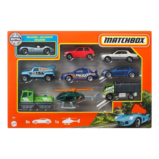 Matchbox 9 Car Giftpack Asst 746775159702