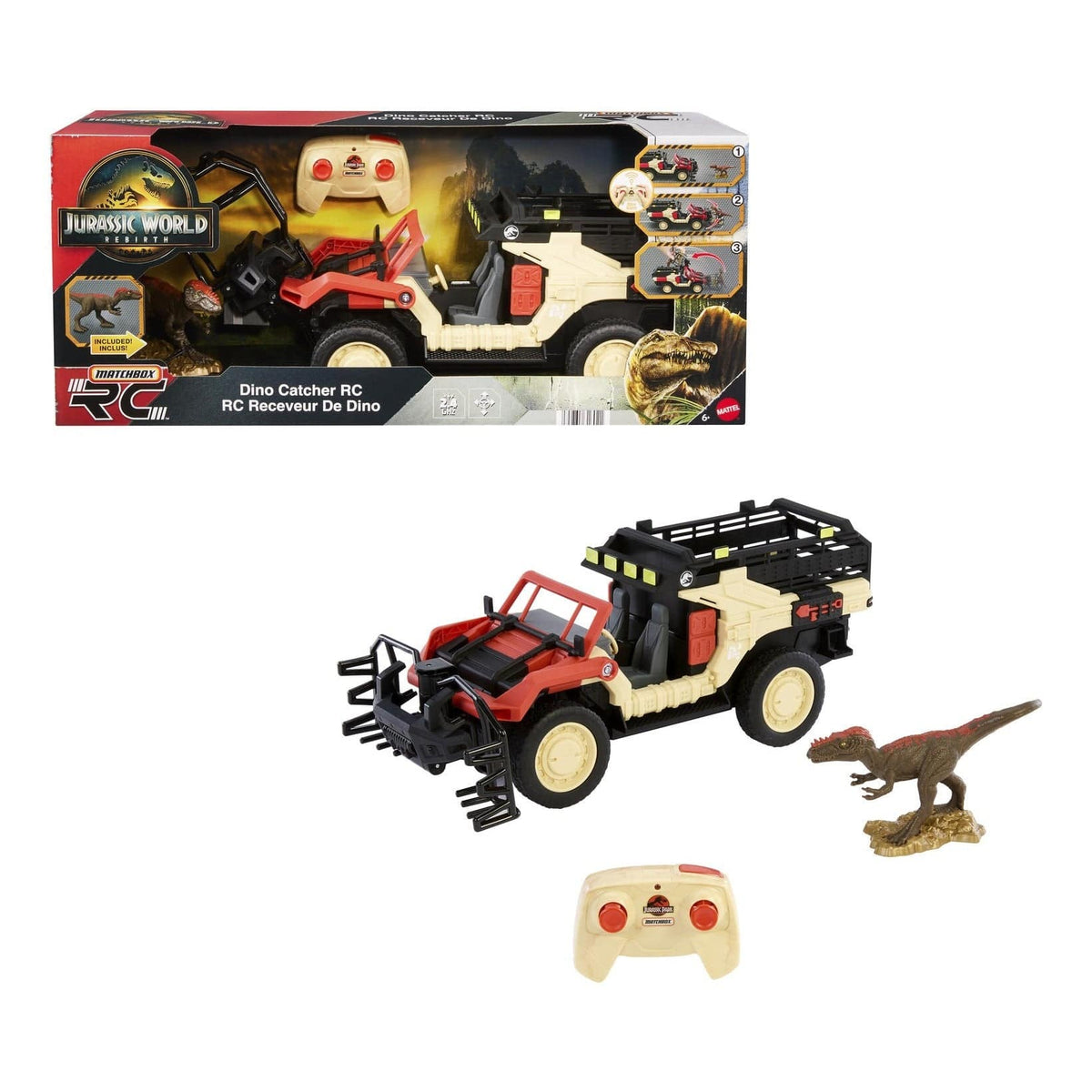 Matchbox Jurassic World Remote Control Car