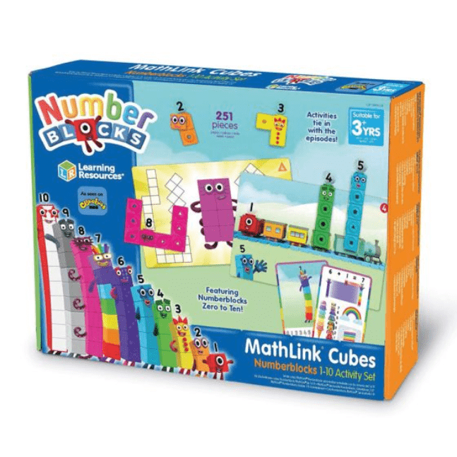 MathLink Cubes Numberblocks 1-10 Activity Set 5055506408381