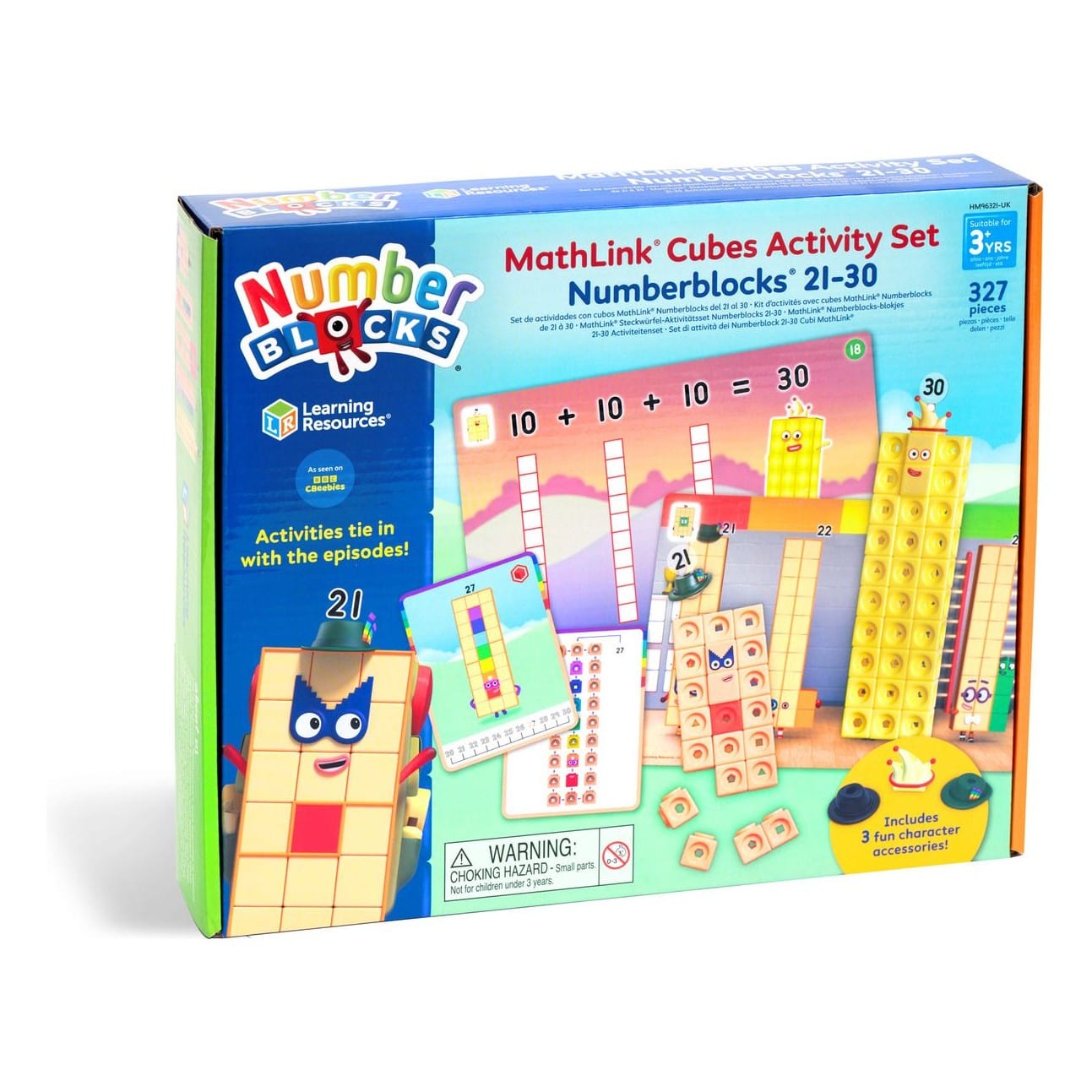 MathLink Cubes Numberblocks 21-30 Activity Set 5055506413132