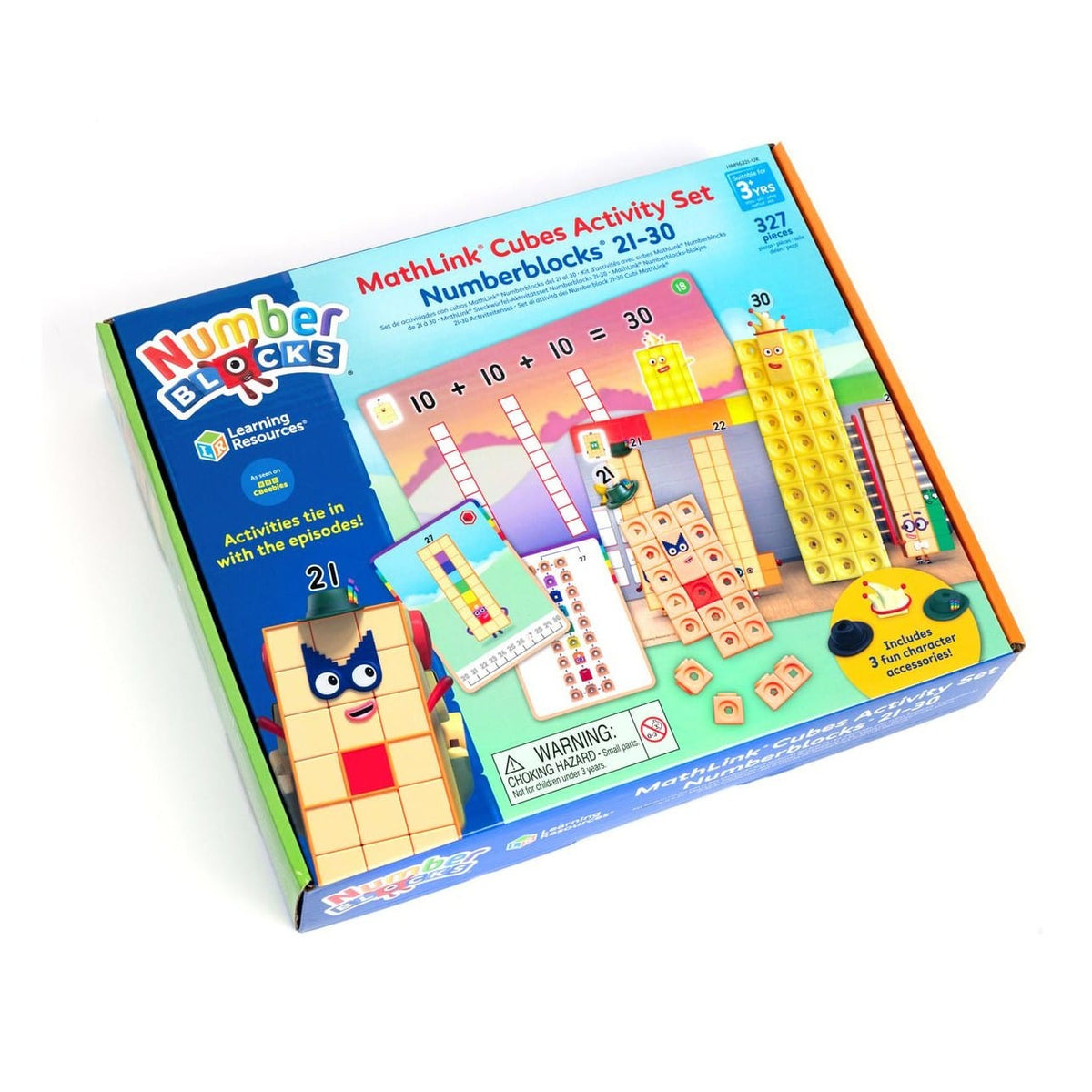 MathLink Cubes Numberblocks 21-30 Activity Set 5055506413132