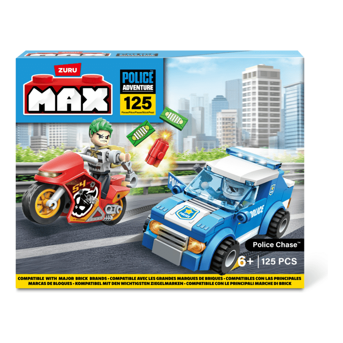 Max Max City S1 121 Brick Box Playset 193052063670