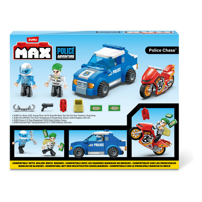 Max Max City S1 121 Brick Box Playset 193052063670