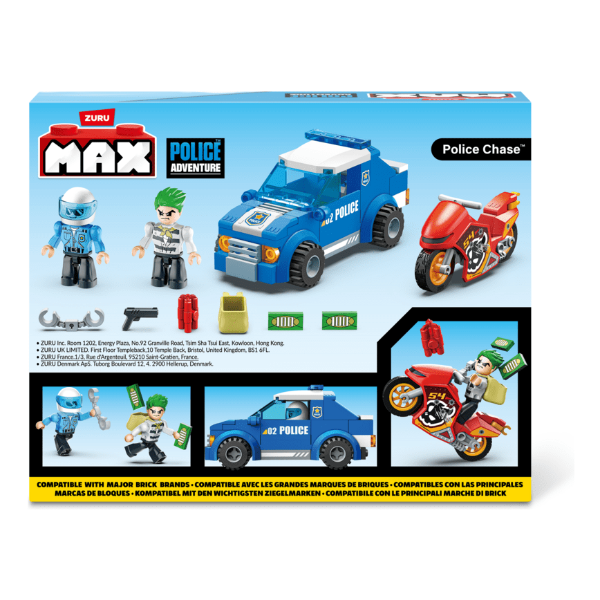 Max Max City S1 121 Brick Box Playset 193052063670