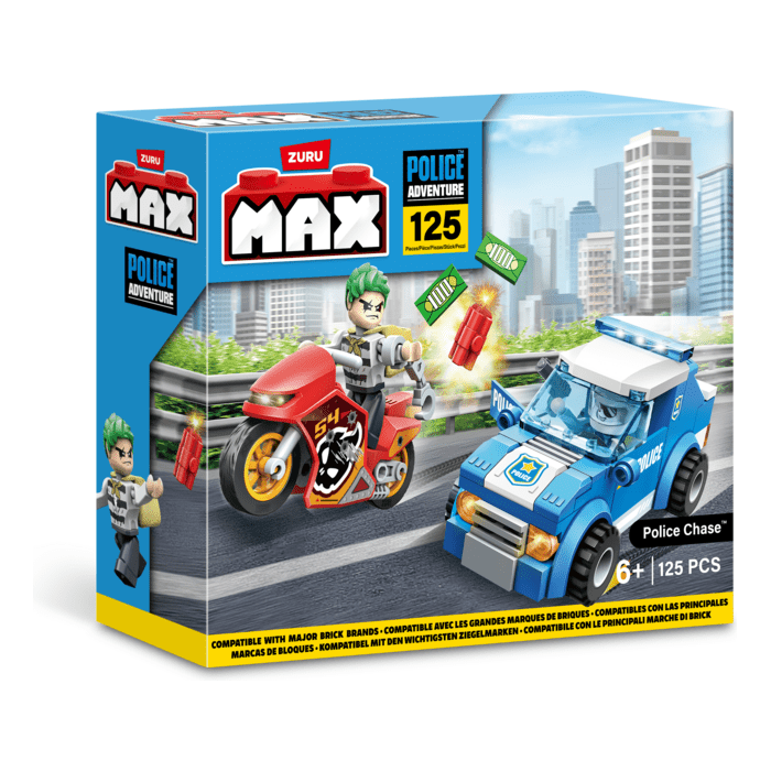 Max Max City S1 121 Brick Box Playset 193052063670