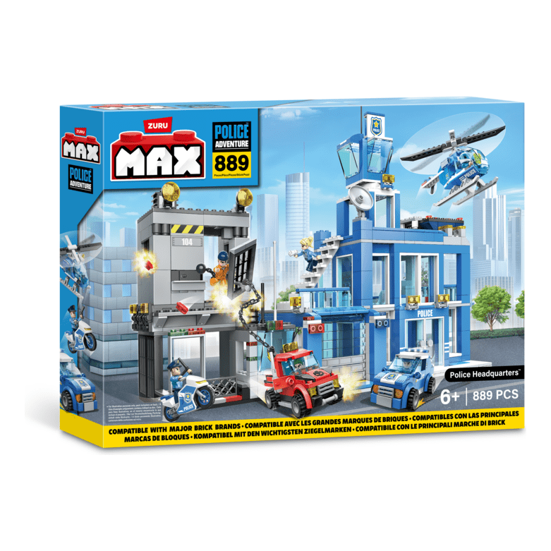 Max Max City S1 870 Brick Box Playset 193052063656