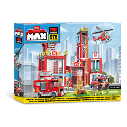 Max Max City S1 933 Brick Box Playset 193052063687
