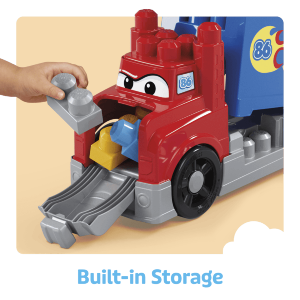 Mega Bloks Build and Rig Race Set with Real Racing Sounds and Buildable Race Car 194735303977