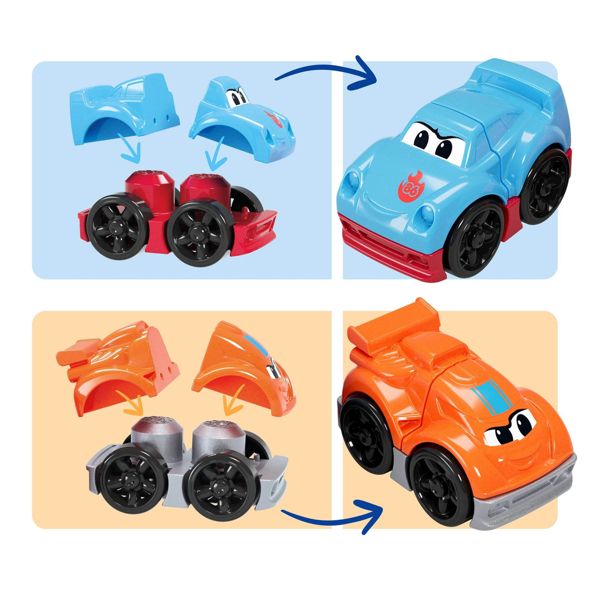 Mega Bloks Build and Rig Race Set with Real Racing Sounds and Buildable Race Car 194735303977