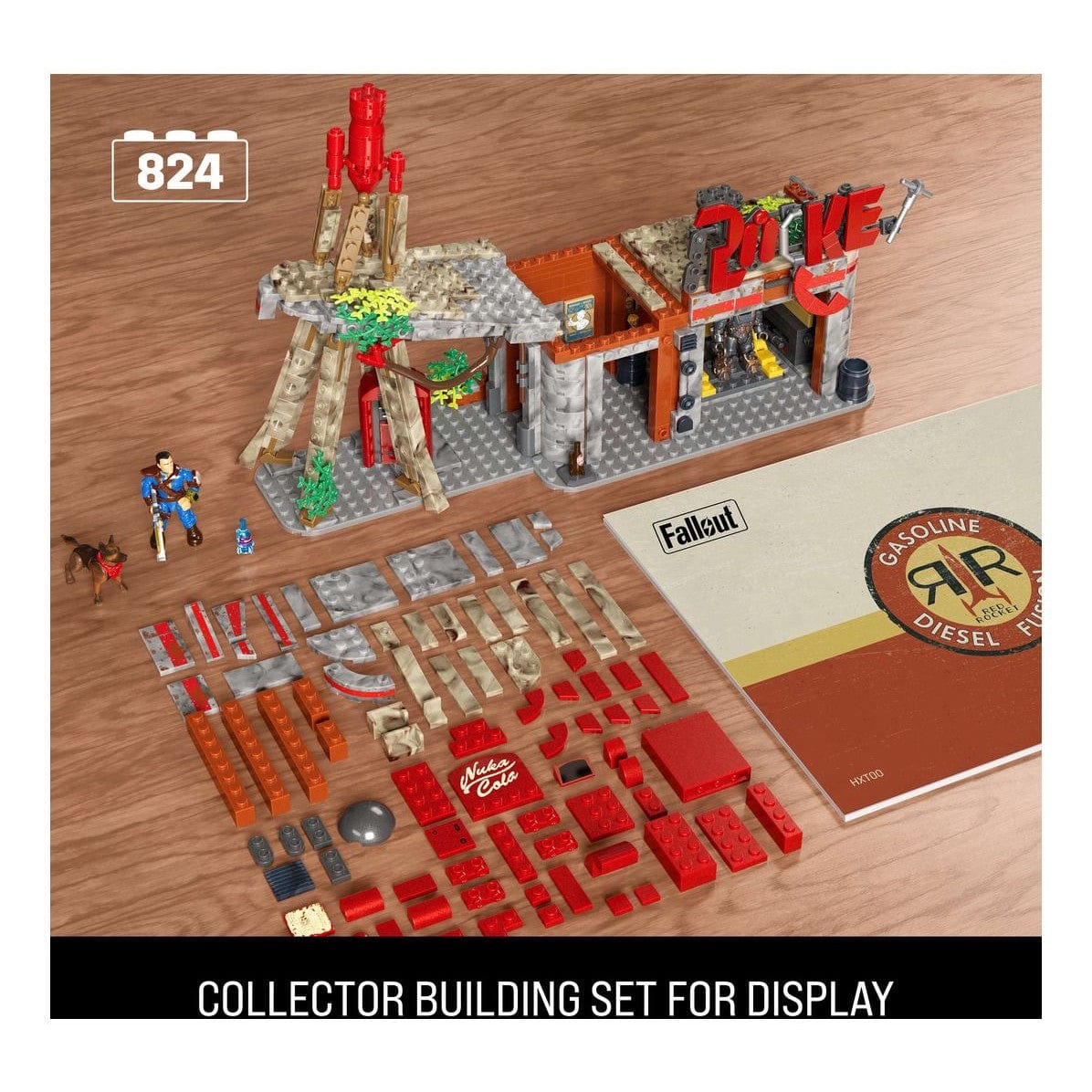 * Mega Bloks Fallout - Red Rocket Truck Stop 194735237449