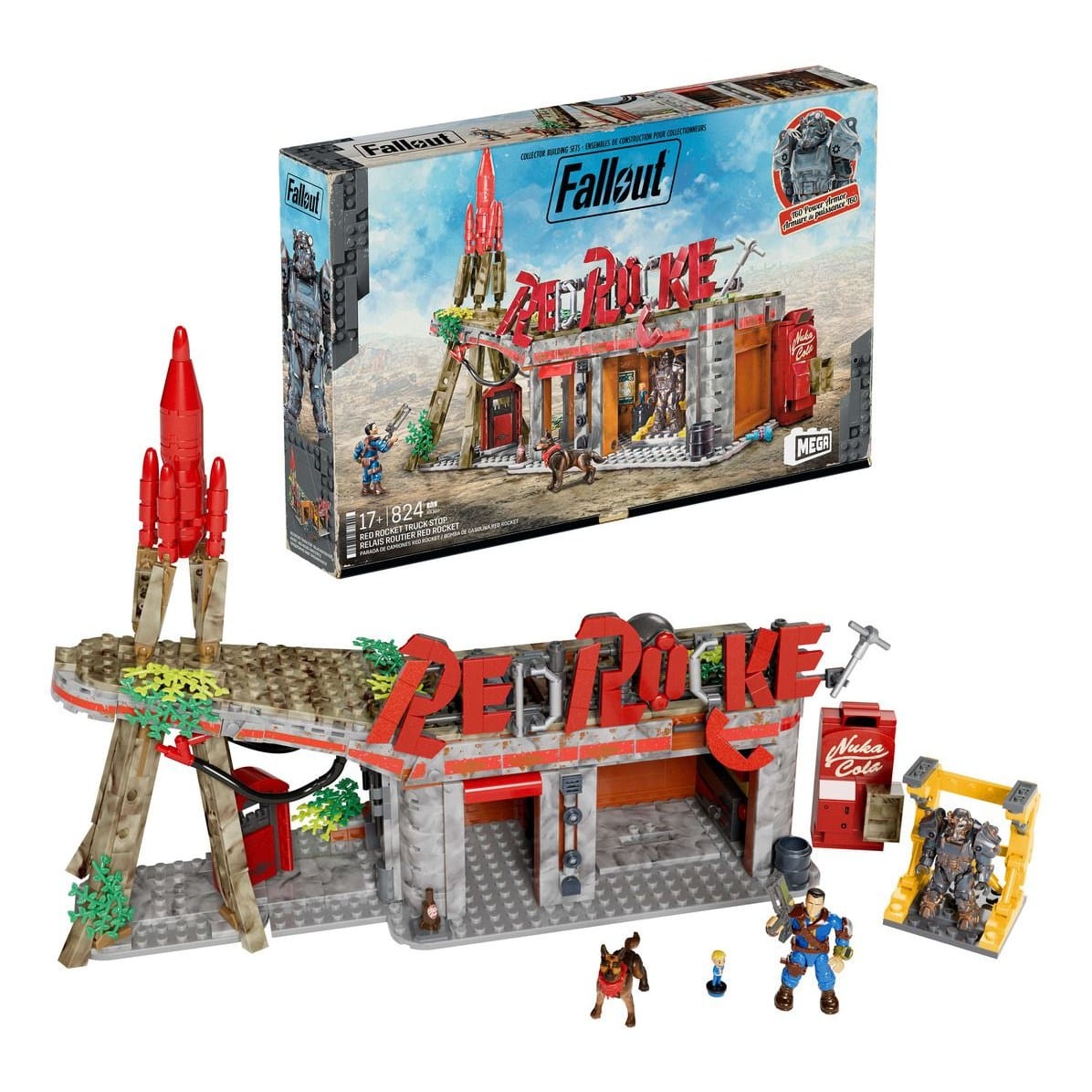 * Mega Bloks Fallout - Red Rocket Truck Stop 194735237449