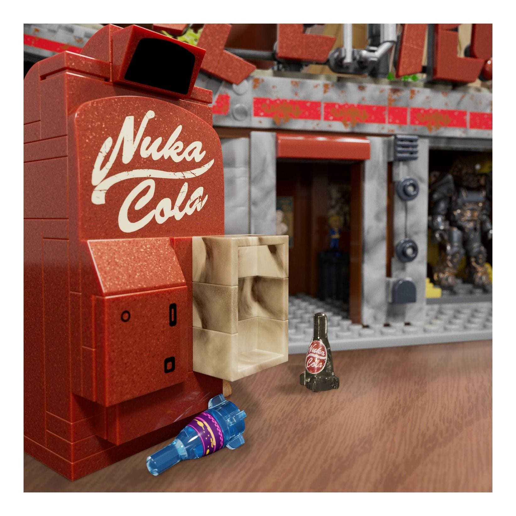 * Mega Bloks Fallout - Red Rocket Truck Stop 194735237449