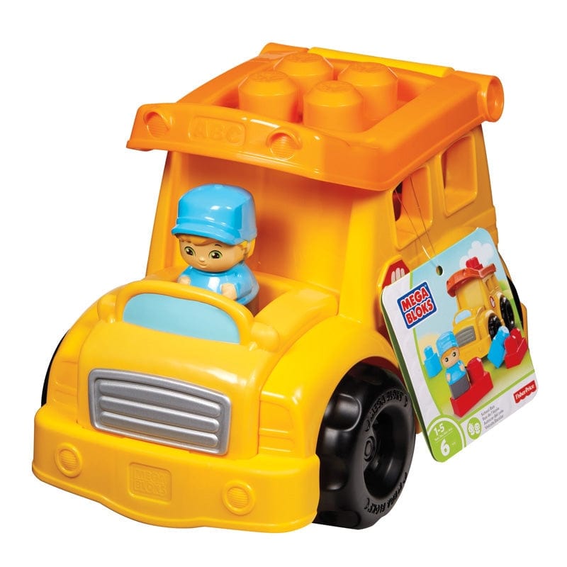 Mega Bloks Lil Vehicles Classic Assorted Building Set with Peter Police Car Dylan Dump Truck and Freddy Firetruck 0065541804081