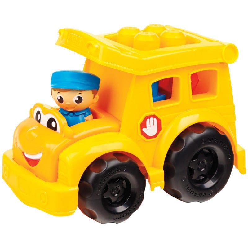 Mega Bloks Lil Vehicles Classic Assorted Building Set with Peter Police Car Dylan Dump Truck and Freddy Firetruck 0065541804081