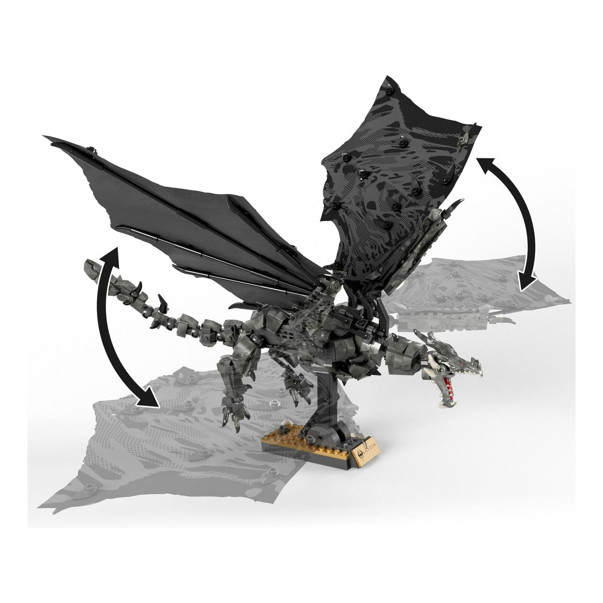 * Mega Bloks Skyrim - Alduin The World Eater 194735237432