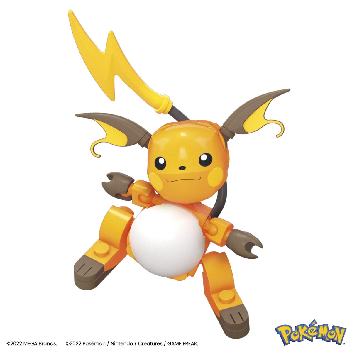 Mega Construx Pokemon Style Pikachu Evolution Set 194735107896