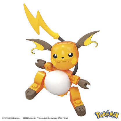 Mega Construx Pokemon Style Pikachu Evolution Set 194735107896