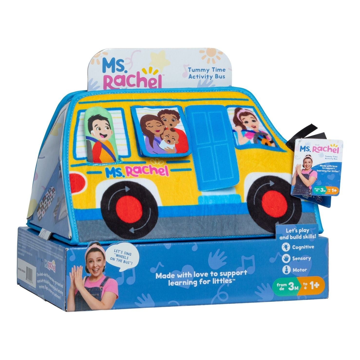 * Miss Rachel Tummy Time Activity Bus