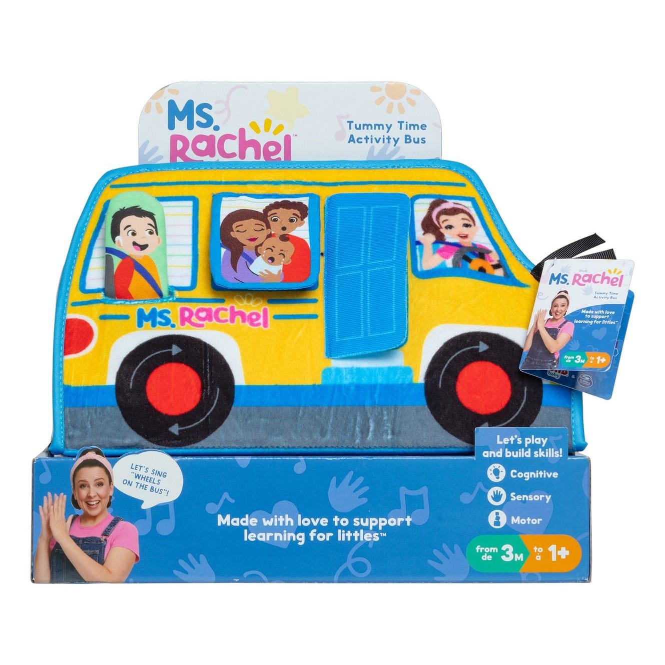 * Miss Rachel Tummy Time Activity Bus