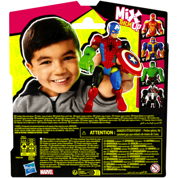 * Mix Mashers Avengers Basic Figure Asst 5010996247742