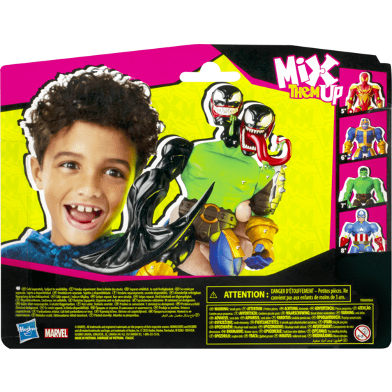 * Mix Mashers Spiderman Deluxe Figure Asst 5010996247711