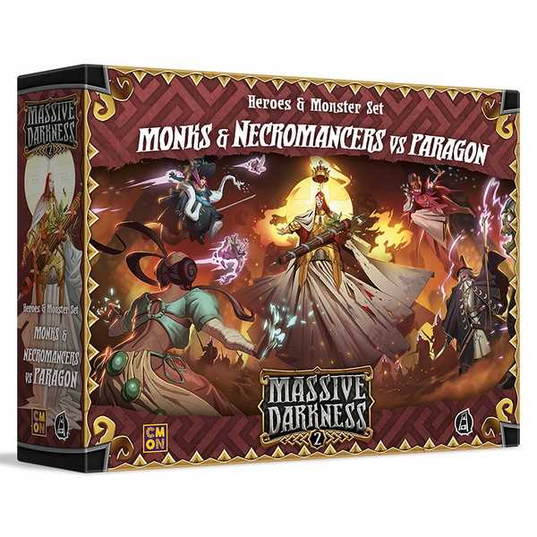 Monks and Necromancers vs The Paragon: Massive Darkness 2 889696012661