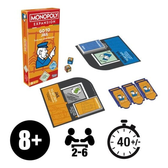 Monopoly - Go To Jail 5010996305961