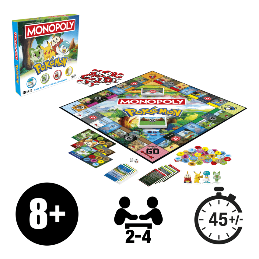 * Monopoly Pokemon 5010996298546
