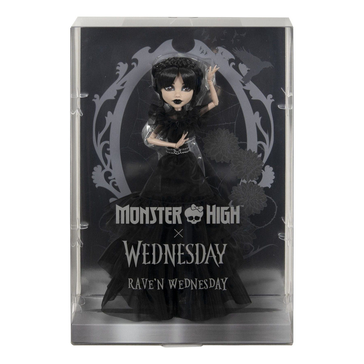 * Monster High Wednesday Rave n Dress Doll 019473523059