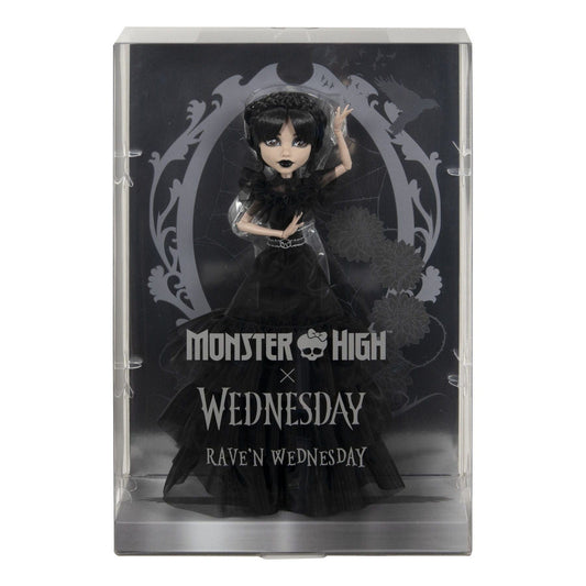 * Monster High Wednesday Rave n Dress Doll 019473523059