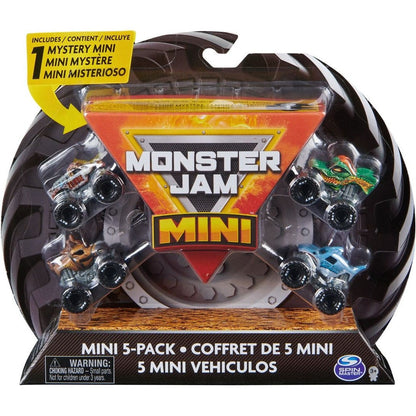 Monster Jam Minis 5 Pack 778988464946