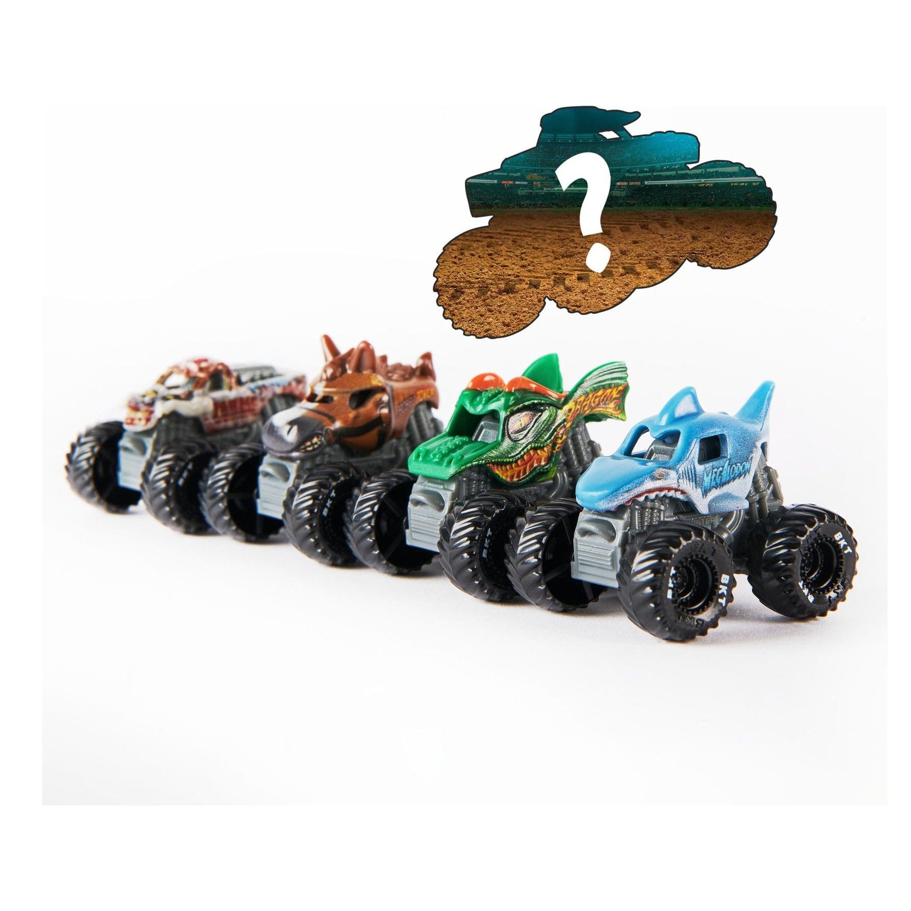 Monster Jam Minis 5 Pack 778988464946