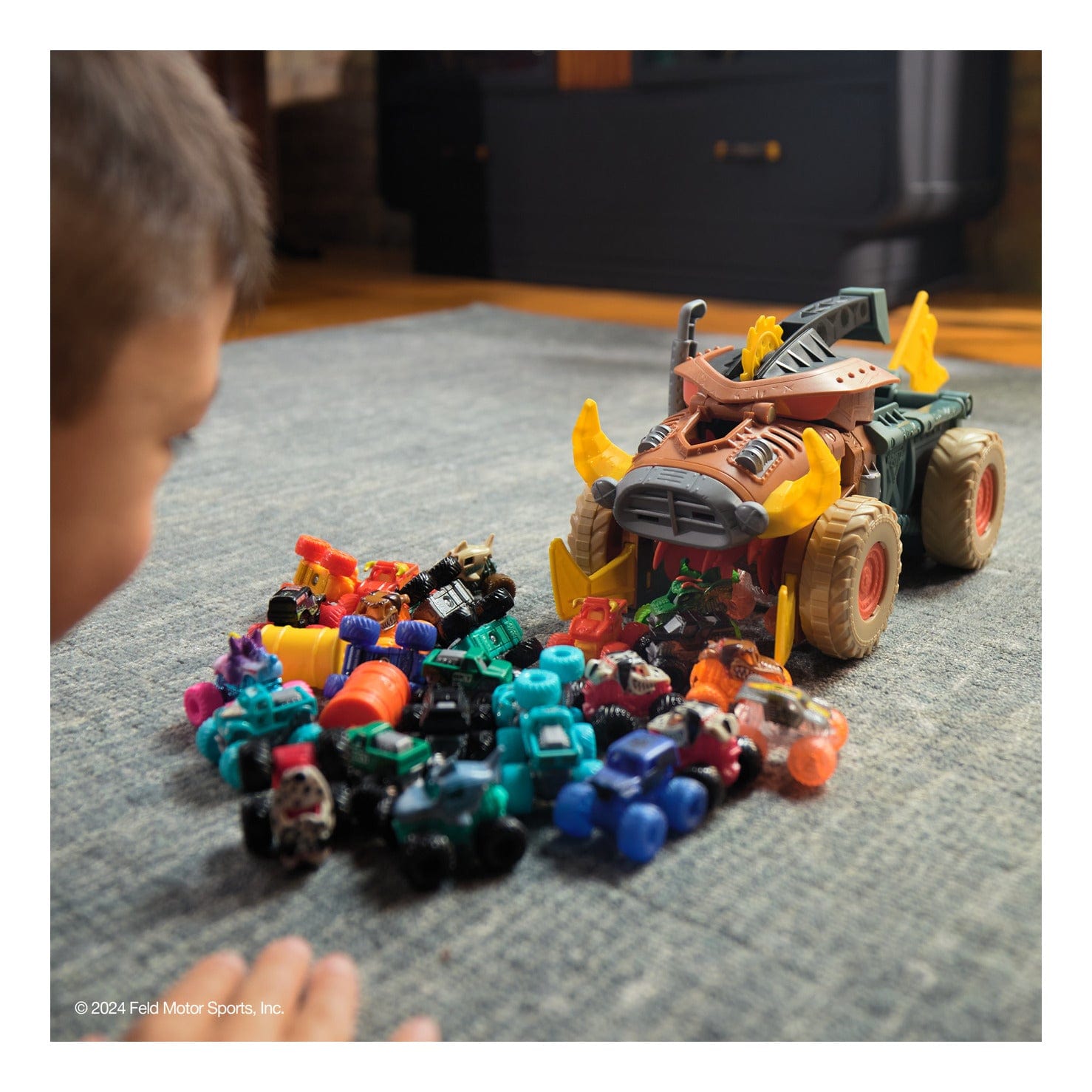 Monster Jam – Warthog Mini Playset 681147046665