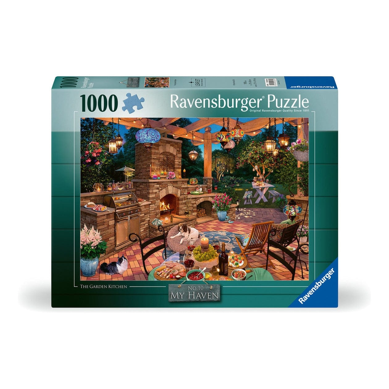 My Haven No10 The Garden Kitchen 1000pc 4005555002802