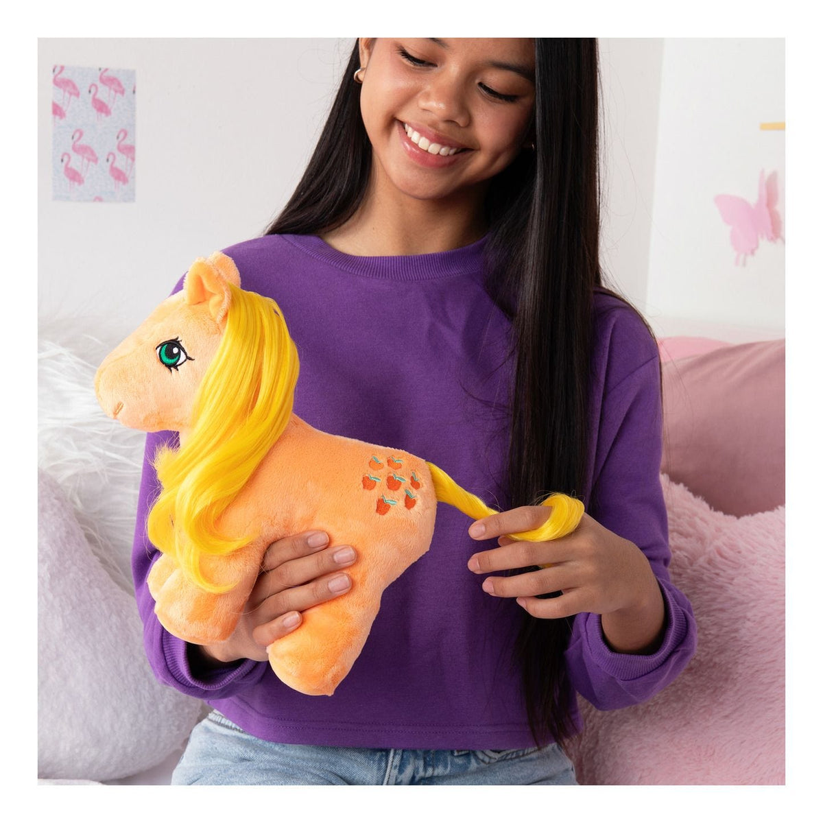 My Little Pony Unicorn&Pegasus Plush-Applejack 885561353280