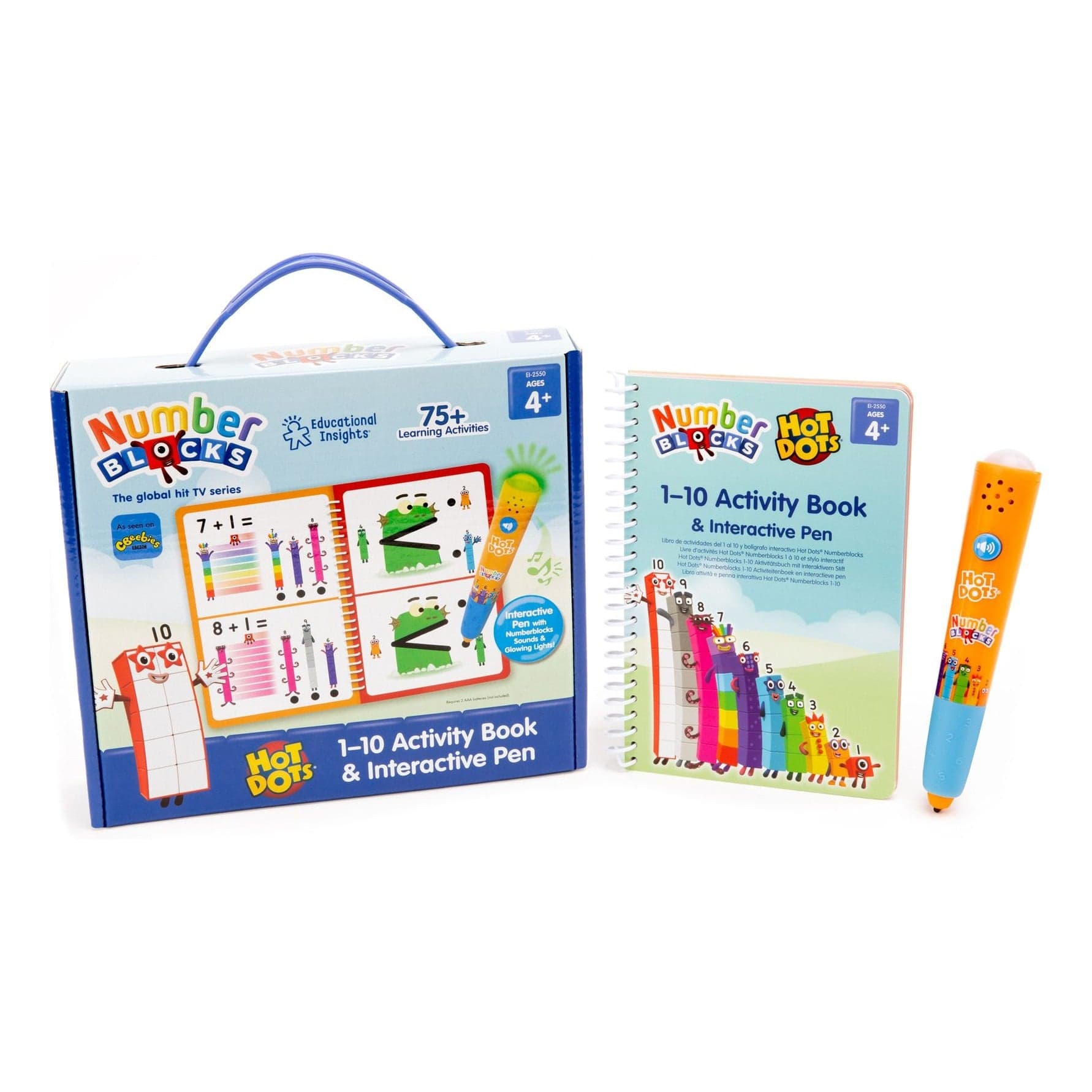Numberblocks 1-10 Activity Book & Interactive Pen 086002025500