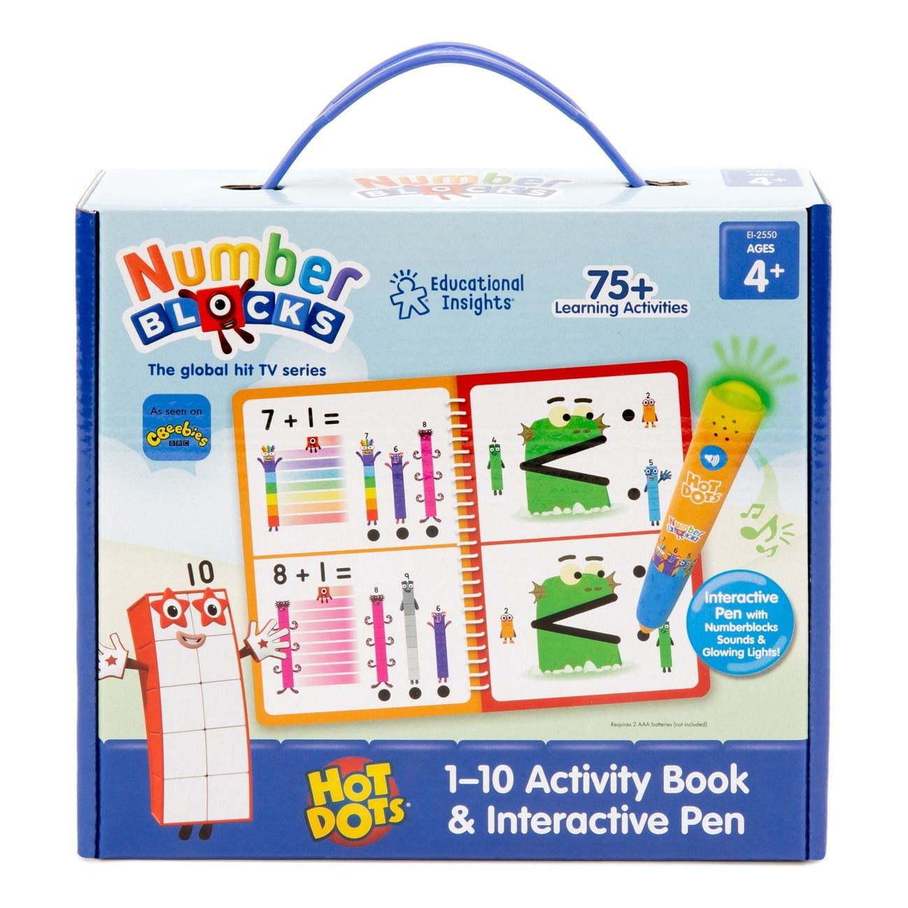 Numberblocks 1-10 Activity Book & Interactive Pen 086002025500