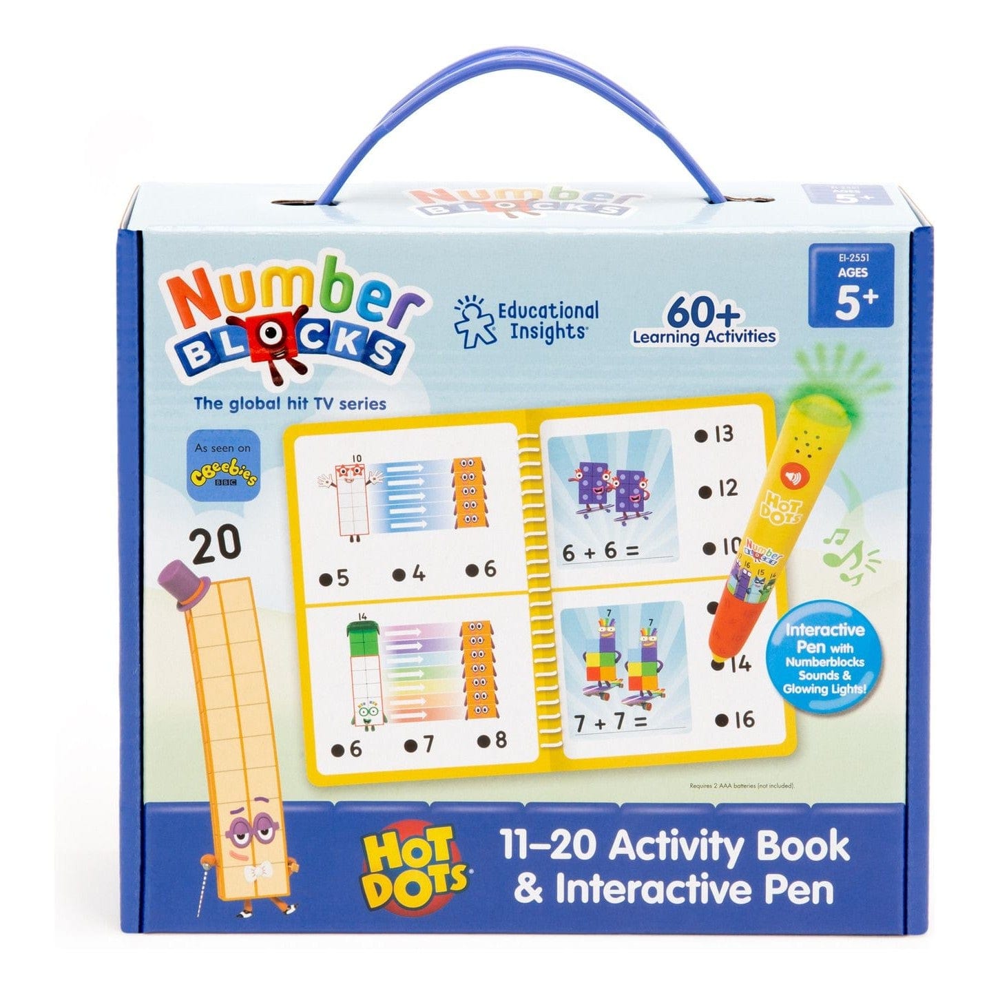 Numberblocks 11-20 Activity Book & Interactive Pen 086002025517