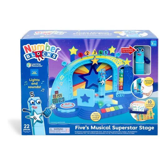 Numberblocks Five's Musical Superstar Stage 5055506413118
